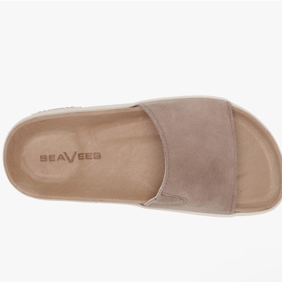 NIB SeaVees Women’s Catalina Platform Slide Sandal in Cortado Suede Size 5 - Picture 3 of 11